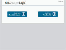 Tablet Screenshot of haprod.himssanalytics.org